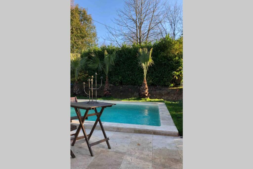 Cottage Normand Avec Sa Grande Piscine Chauffee Toute L Annee Sur Parc Arbore Et Clos En Plein Coeur De La Campagne Adapte Aux Kids Et Dog Friendly Saint-Antonin-de-Sommaire 외부 사진